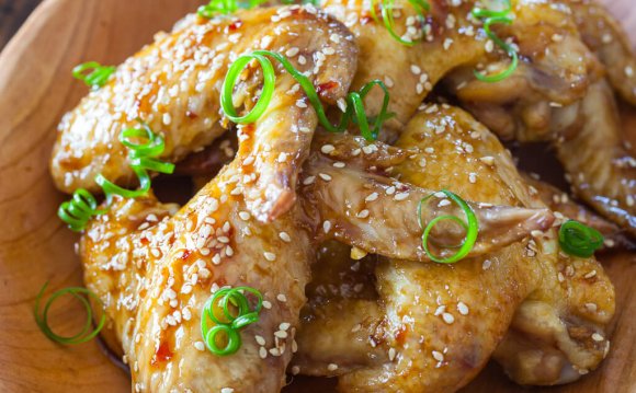 Sticky Asian Chicken Wings