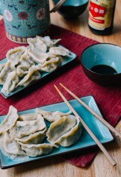 chinese meals: dumplings