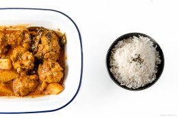 Chinese design Curry Chicken