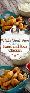 Make your own delicious Sweet and Sour chicken want it is served in a restaurant.