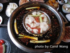 Sichuan hotpot