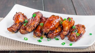 Sticky Chinese Chicken Wings