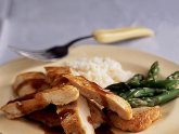 Asian food with Chicken