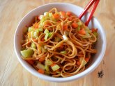 Chinese Lo Mein noodles ingredients