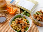 Stir fry Lo Mein noodles